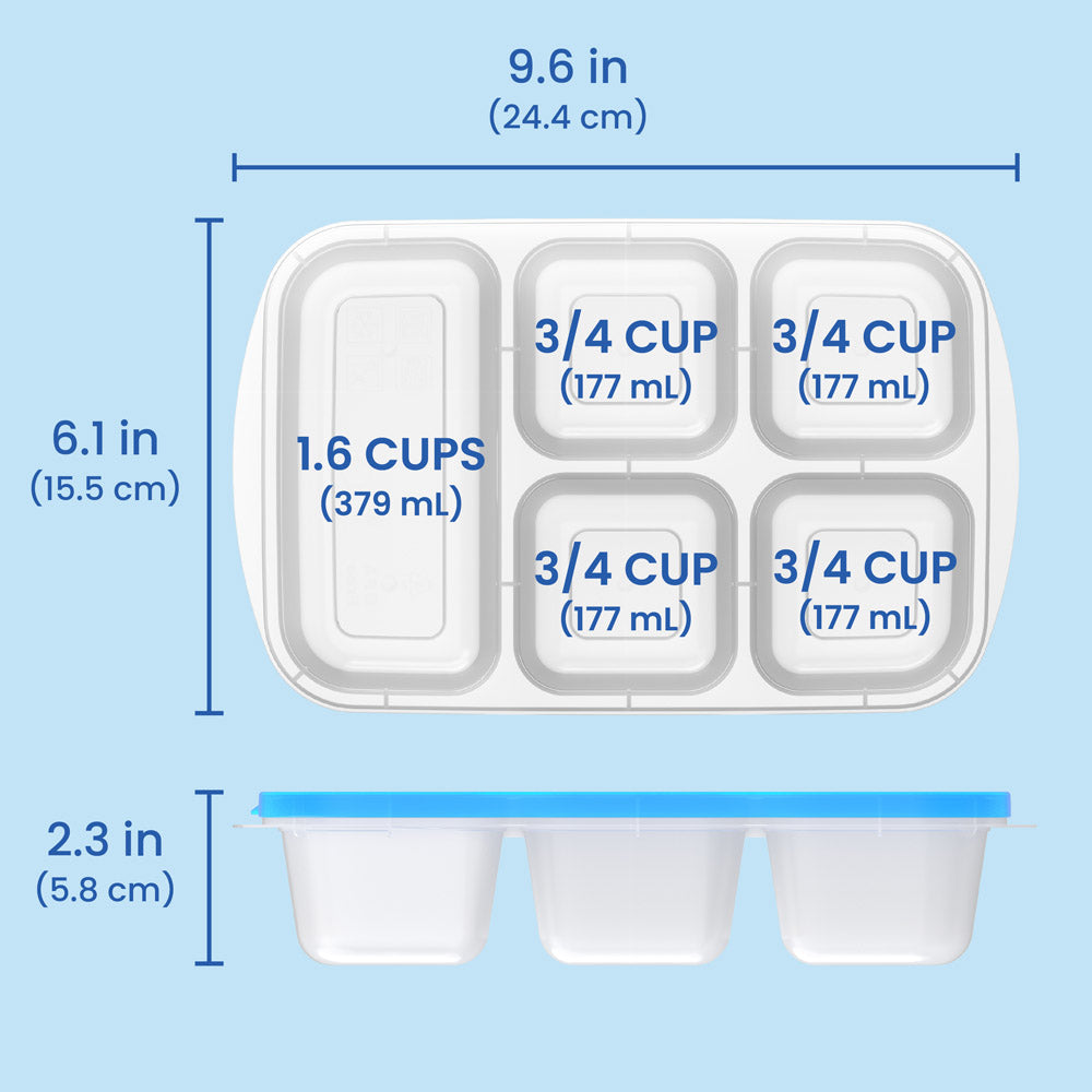 Bentgo Easyboxes 5-Compartment Food Containers 8-Piece Set - Image 8