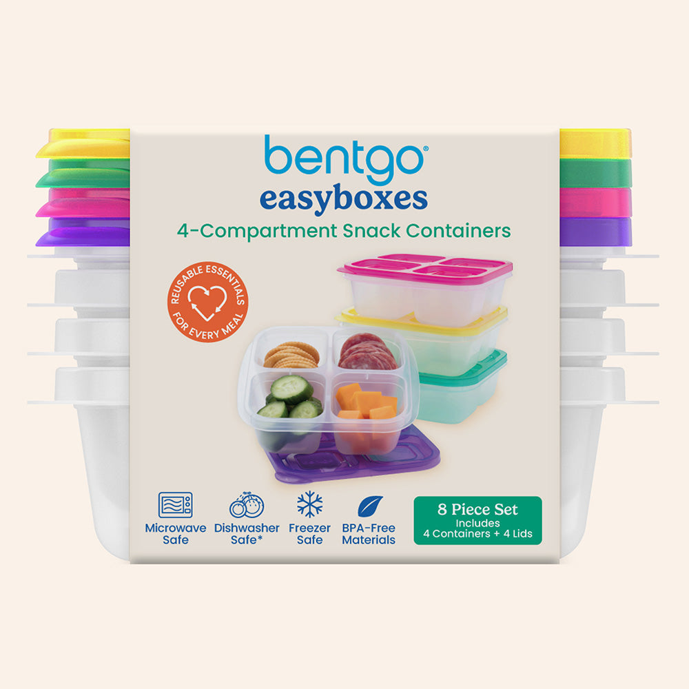 Bentgo Easyboxes 4-Compartment Snack Containers 8-Piece Set - Image 18