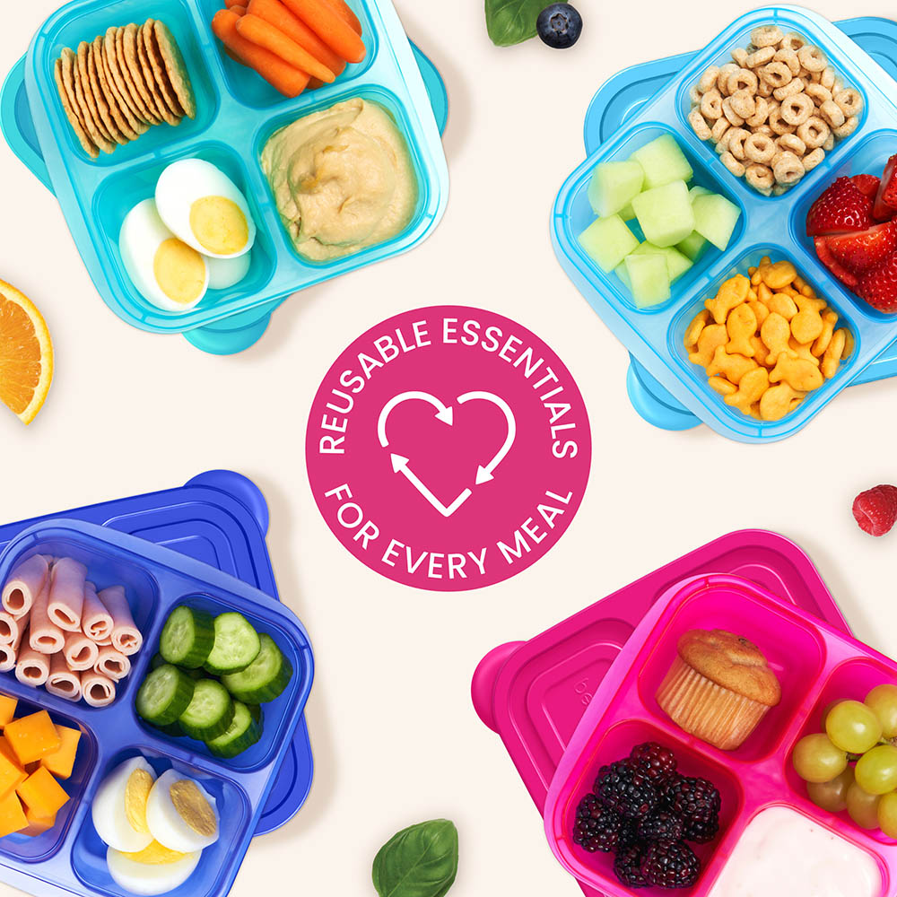 Bentgo Easyboxes 4-Compartment Snack Containers 8-Piece Set - Image 25