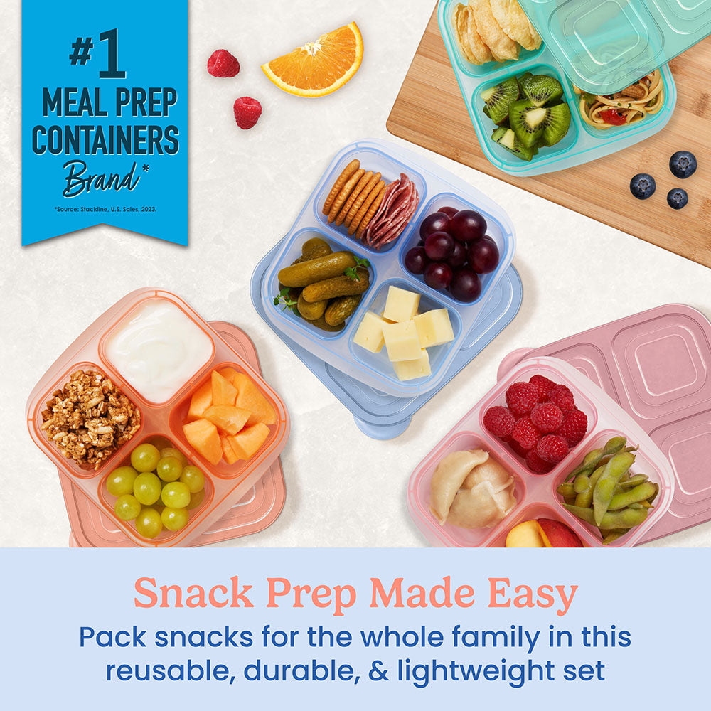 Bentgo Easyboxes 4-Compartment Snack Containers 8-Piece Set - Image 29
