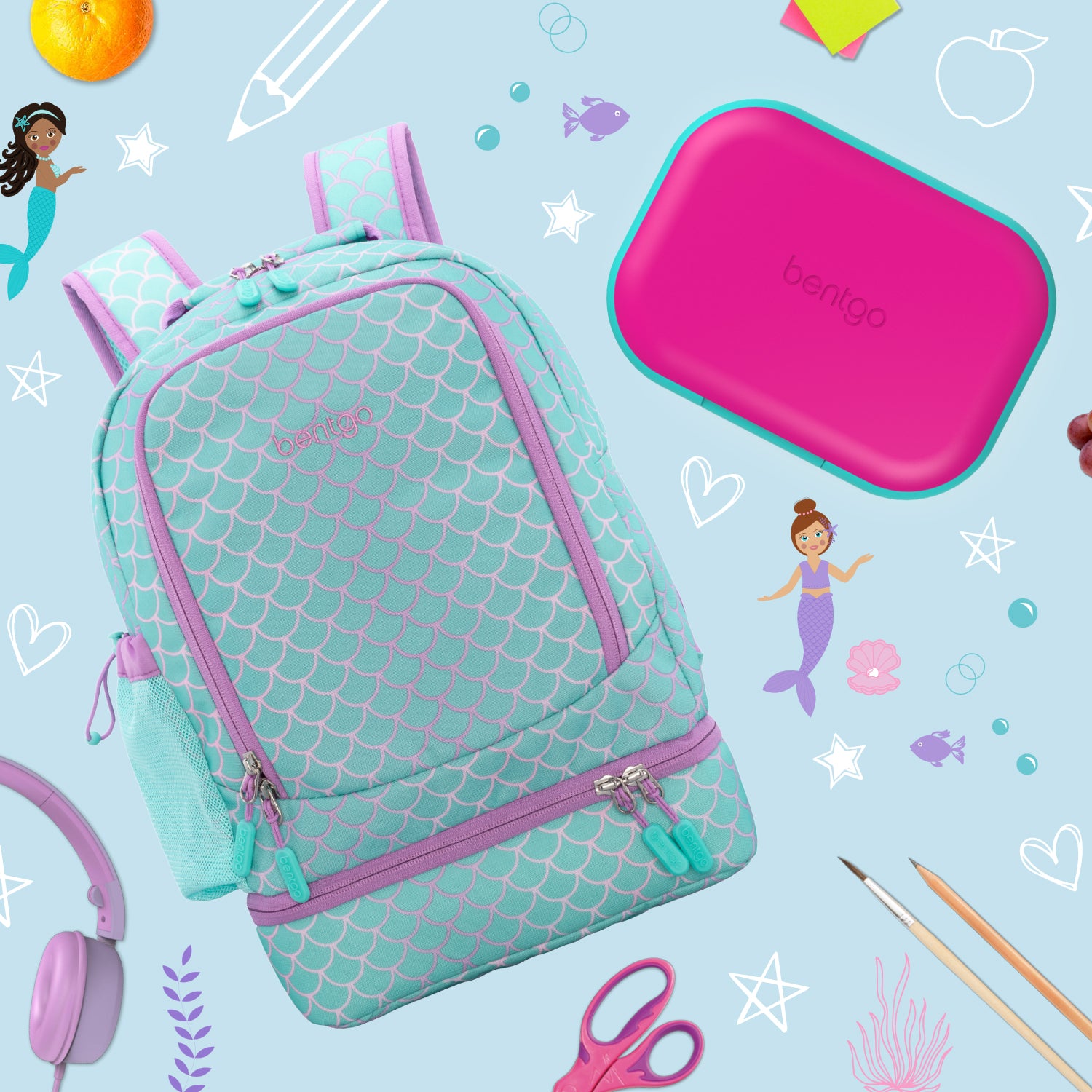 Bentgo Chill Kids Lunch Box & Backpack - Image 2