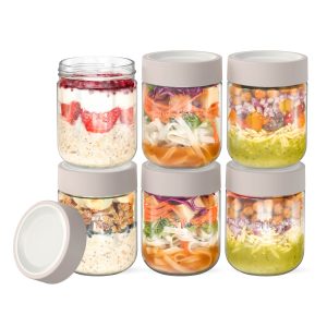 Bentgo Leak-Proof Glass Food Jars (16 fl oz Jars)