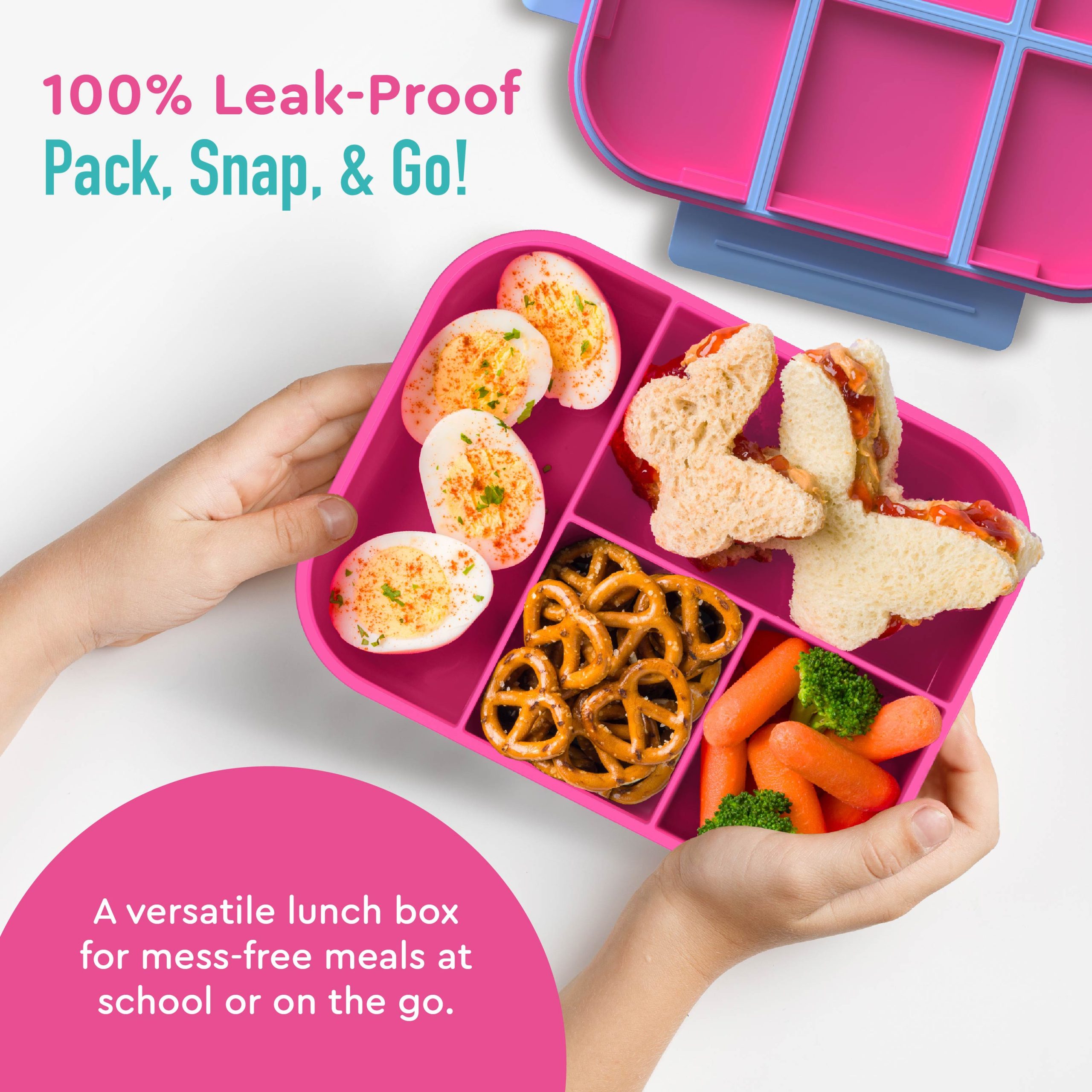 Bentgo Kids Snap & Go Lunch Box (2-Pack) - Image 16